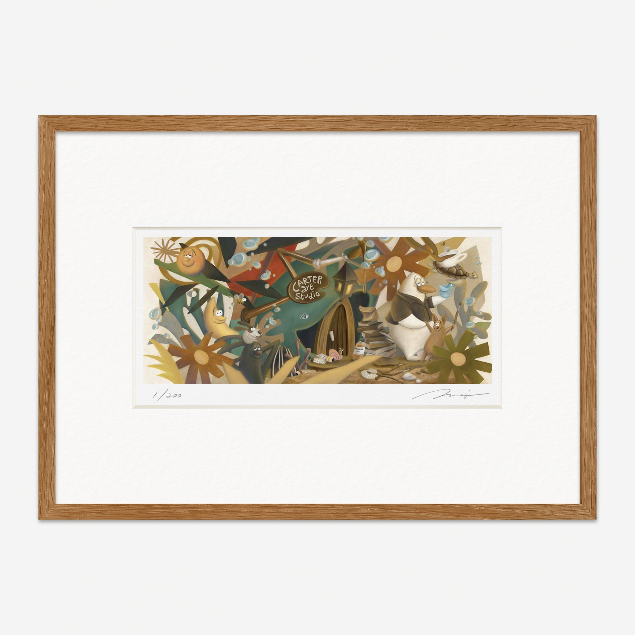 "EN" Limited Edition Giclée Archival Print