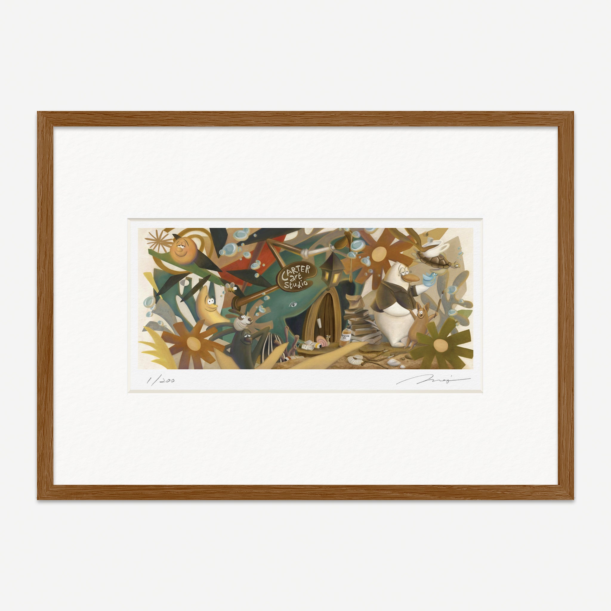 "EN" Limited Edition Giclée Archival Print