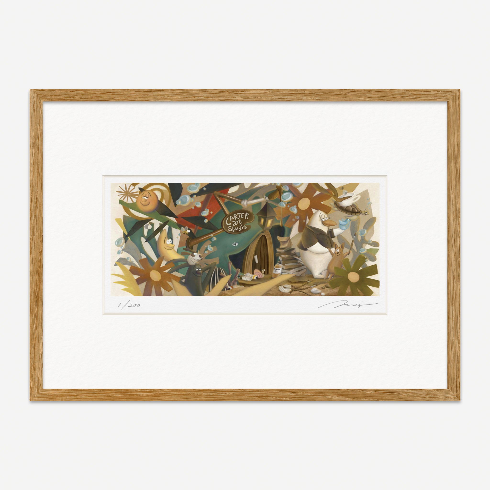 "EN" Limited Edition Giclée Archival Print