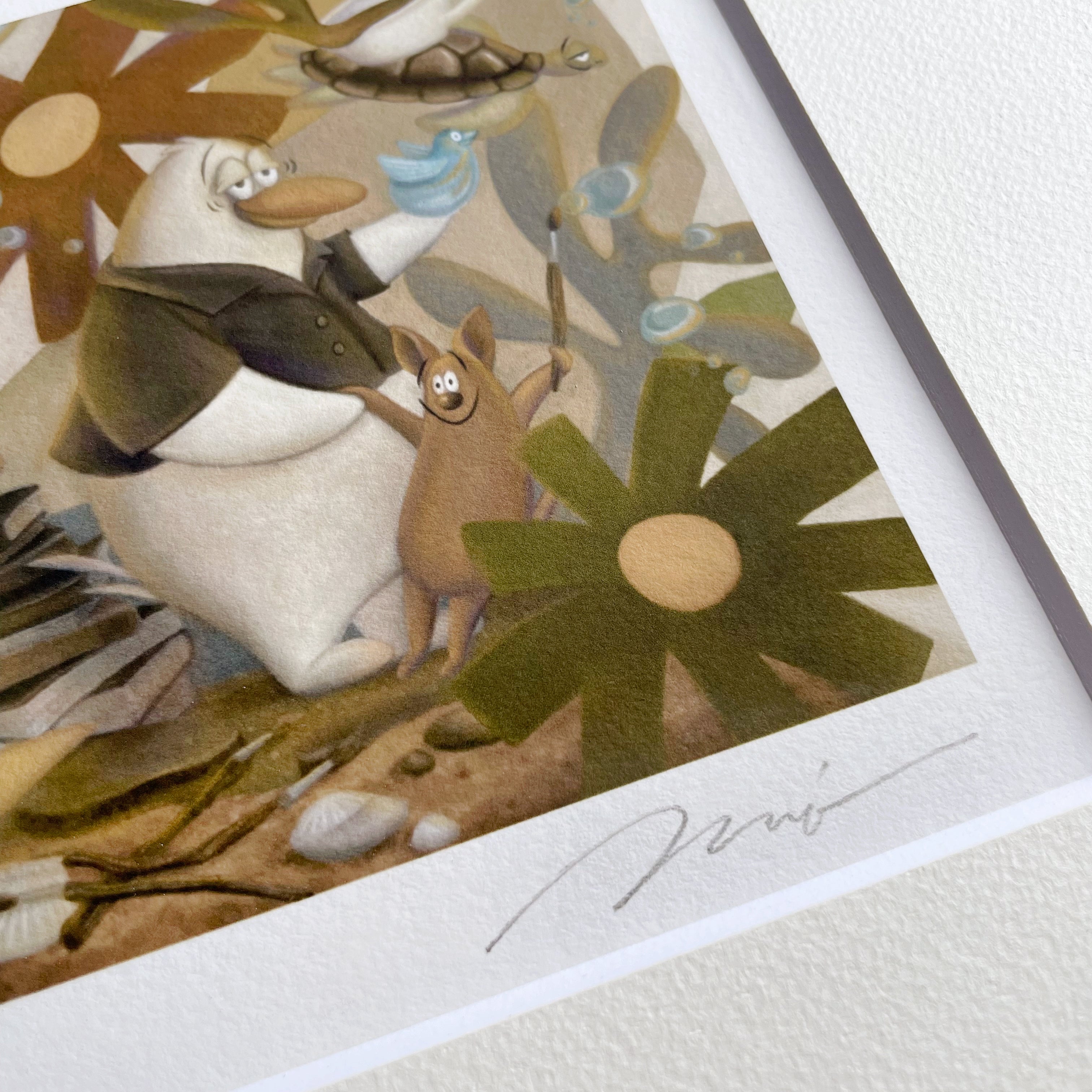 "EN" Limited Edition Giclée Archival Print