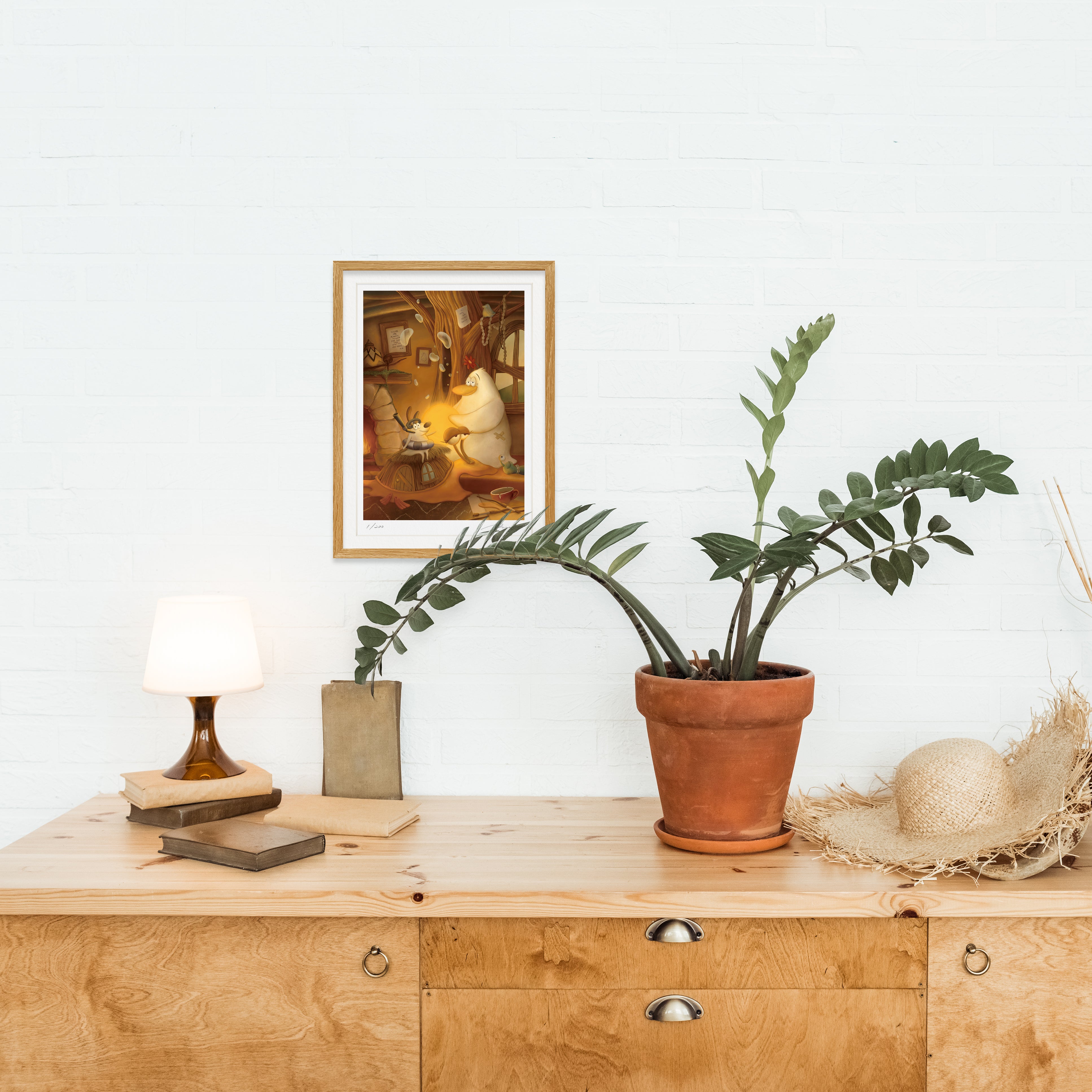 "IN THE WOOD" Limited Edition Giclée Archival Print